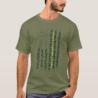 Camiseta Frente al enemigo militar Claymore Mine American