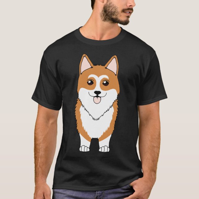 Camiseta Frente de Corgi (Anverso)