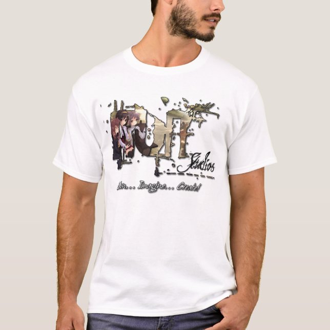 Camiseta Frente de Haruhi/camisa posterior de Yuki (Anverso)