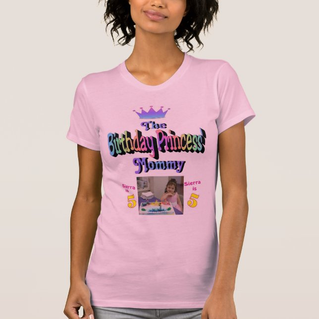 Camiseta frente de la mamá (Anverso)