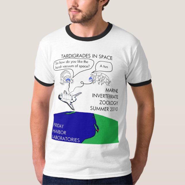 Camiseta Frente de Tardigrades solamente (Anverso)