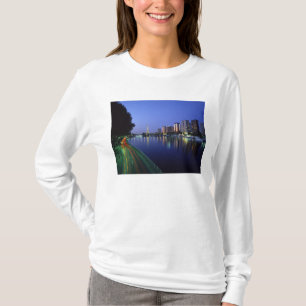 Camiseta Frente del Sena y Torre Eiffel, París, Francia 2