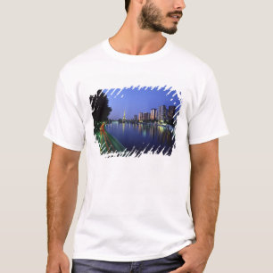 Camiseta Frente del Sena y Torre Eiffel, París, Francia 2