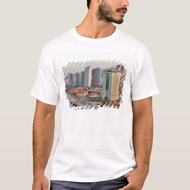 Camiseta Frente marítimo con horizonte de la ciudad de Yant (Anverso)