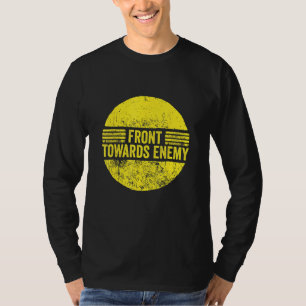Camiseta Frente militar vintage frente a mina del enemigo C