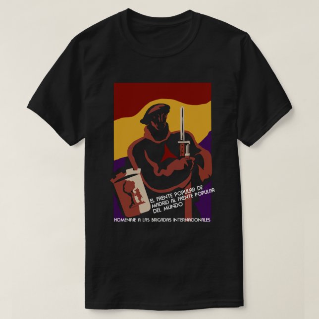 CAMISETA FRENTE POPULAR (Diseño del anverso)