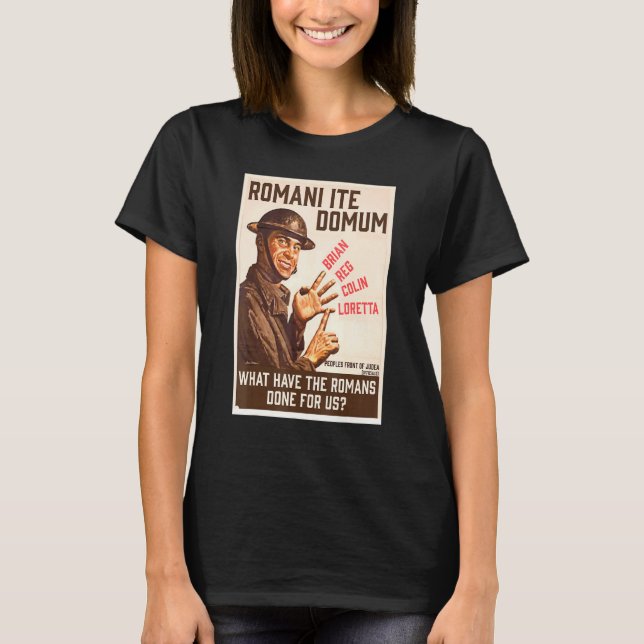 Camiseta Frente Popular De La Revolución Del Grial De Judea (Anverso)