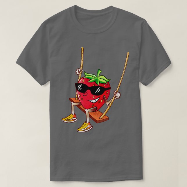 Camiseta Fresa (Diseño del anverso)