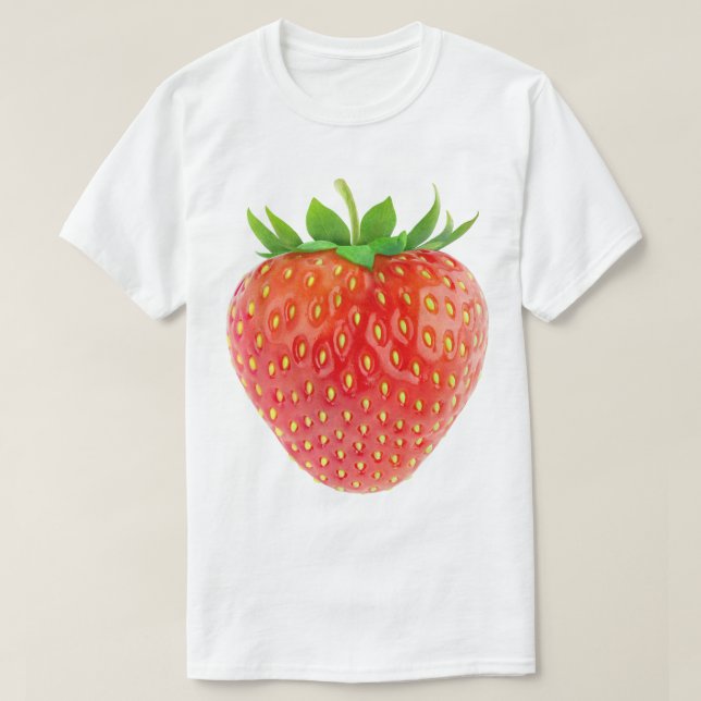 Camiseta Fresa (Diseño del anverso)