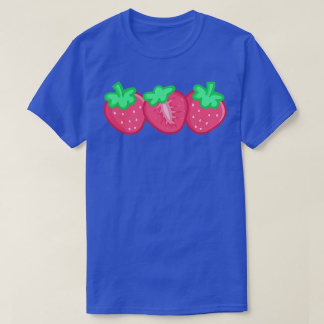 Camiseta Fresa 1 (Diseño del anverso)