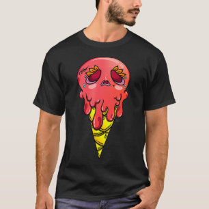 Camiseta Fresa Azúcar Skull Helado