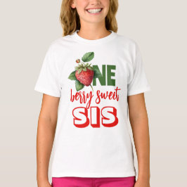 Camiseta Fresa Berry dulce Sis