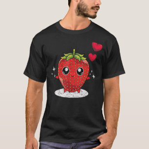 Camiseta Fresa Berry Rojo Berry Verano Fruto Cuyo fresa