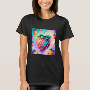 Camiseta Fresa colorida