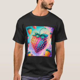 Camiseta Fresa colorida