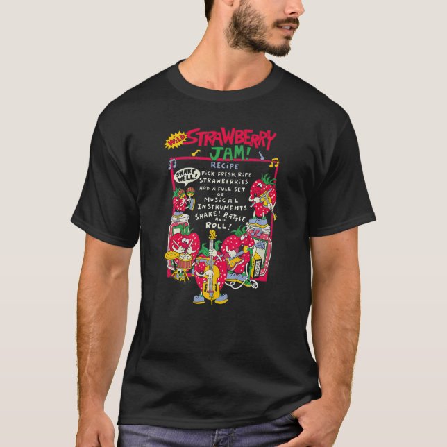 Camiseta Fresa Cuta Jaw Estética Fresa (Anverso)