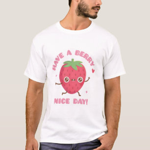 Camiseta Fresa Cuta, Que Un Buen Día De Berry