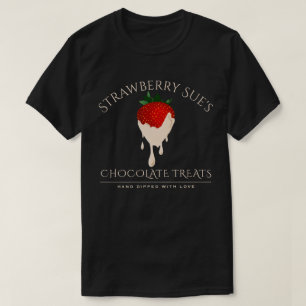 Camiseta fresa de chocolate blanco T-Shirt
