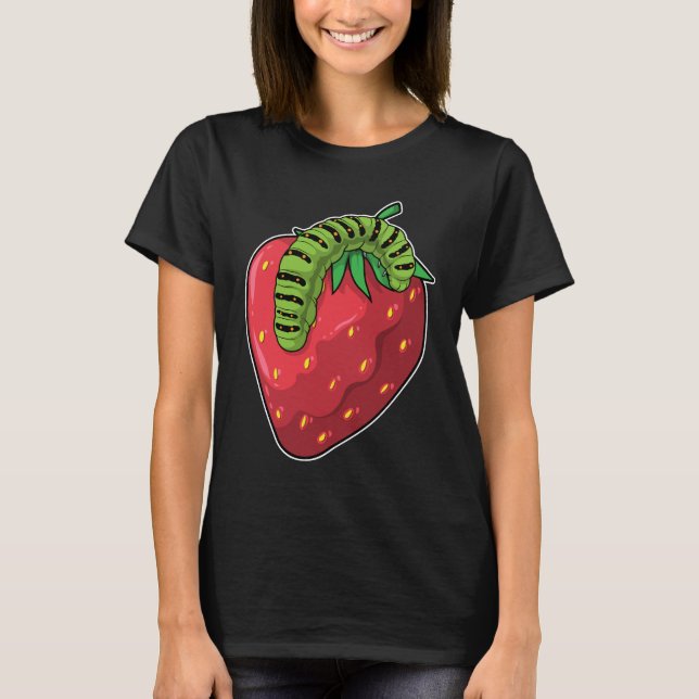 Camiseta Fresa de oruga (Anverso)