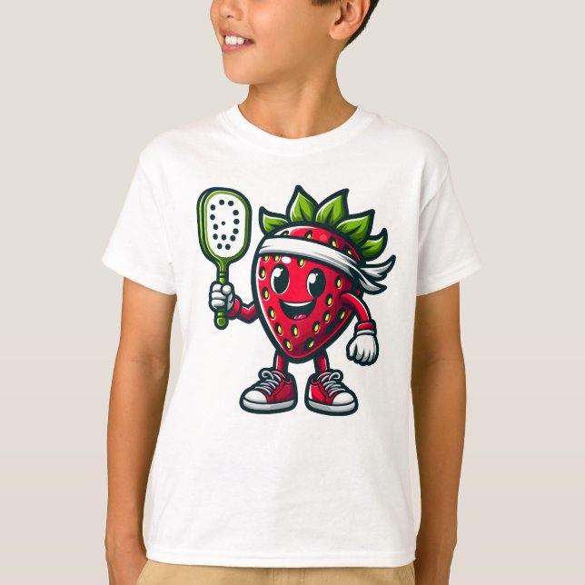 Camiseta Fresa de Pickleball Champ (Anverso)