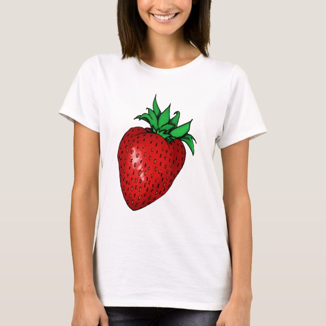 Camiseta Fresa dulce (Anverso)