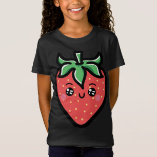Camiseta Fresa Face Berry Fruitarian Fresas Frui