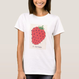 Camiseta Fresa francesa