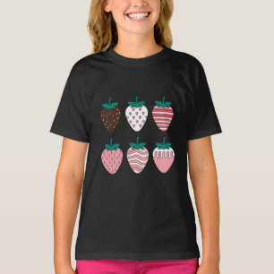 Camiseta Fresa Fresas Amante De La Fruta Granjeros Jardín