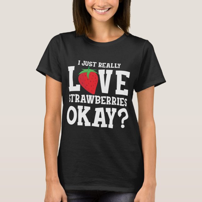 Camiseta Fresa Fruit Lover Sweet Berries (Anverso)