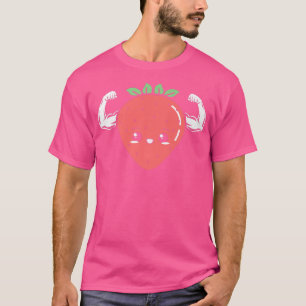 Camiseta Fresa Fruit Lover Vegetarian Saludable