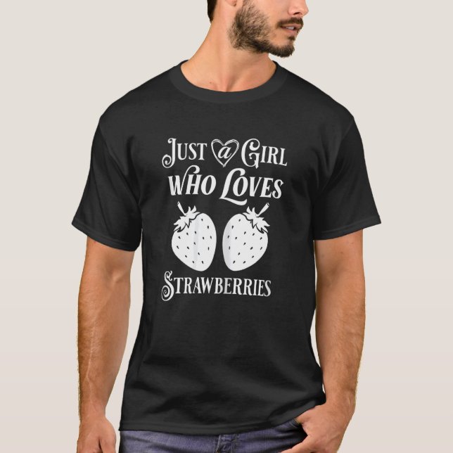 Camiseta Fresa Fruta de fresa Plantas de jardín Semillas fr (Anverso)