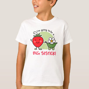 Camiseta Fresa futura de la hermana grande