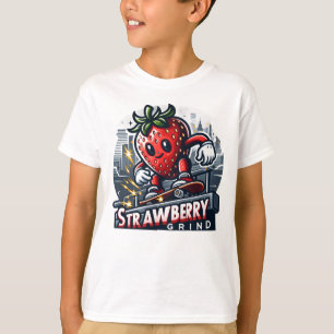 Camiseta Fresa Grind - Skater Berry