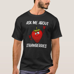 Camiseta Fresa Guay Para Hombres Fruto Fresas B