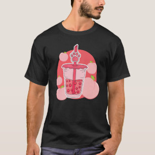 Camiseta Fresa Leche Groovy Papas para gato