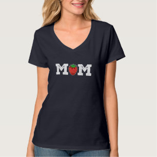Camiseta Fresa mamá Fruit Lover Fruitaria Día de la Madre