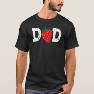Camiseta Fresa papá Fruit Fruitario Día del Padre Berr