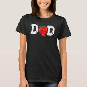 Camiseta Fresa papá Fruit Fruitario Día del Padre Berr