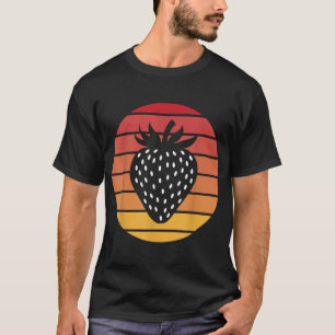 Camiseta Fresa Para Hombres Mujeres Fruto Fresa Amante