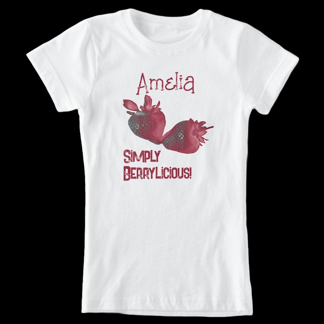 Camiseta Fresa personalizada (Sweetest strawberry tee to turn heads this summer 🍓🍓🍓)