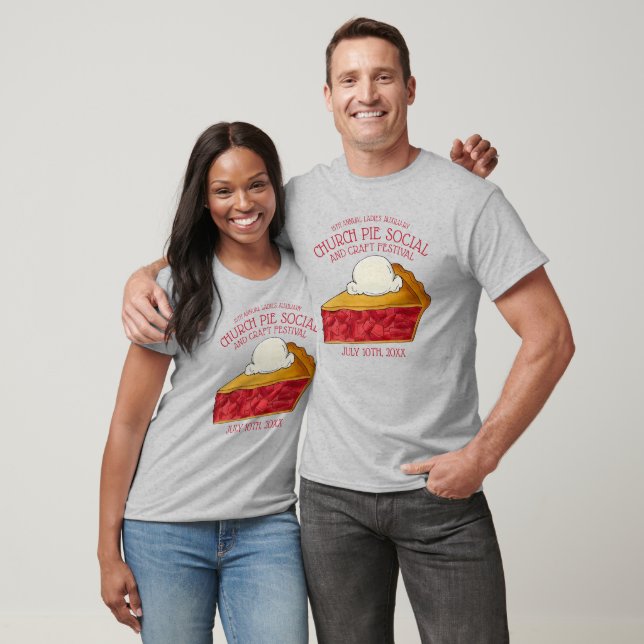 Camiseta Fresa Rhubarb Pie a la Mode Dessery Bakery (Unisexo)
