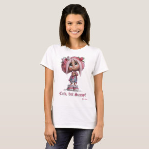 Camiseta Fresa Sassy Harajuku