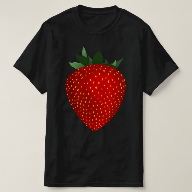 Camiseta fresa T-Shirt (Diseño del anverso)