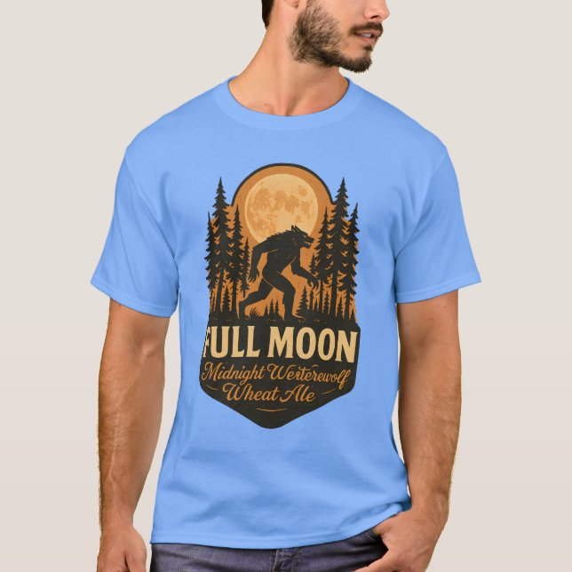 Camiseta Fresado de la Luna Llena (Anverso)