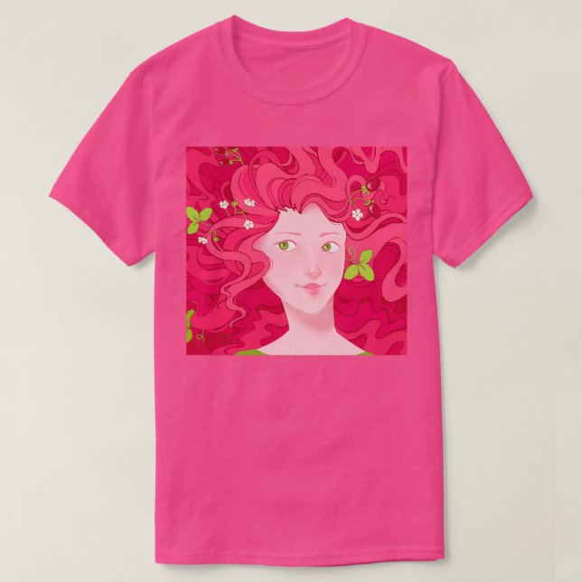 Camiseta Fresas (Diseño del anverso)