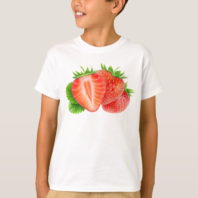 Camiseta Fresas (Anverso)