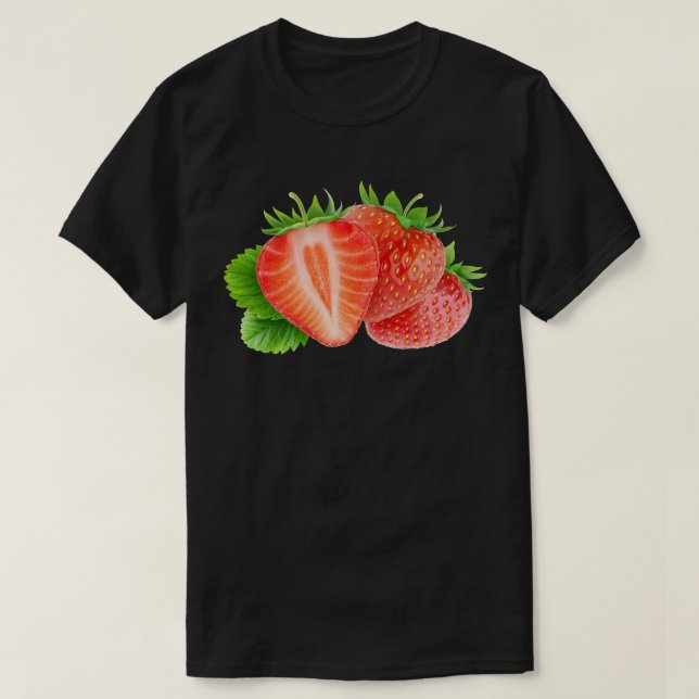 Camiseta Fresas (Diseño del anverso)