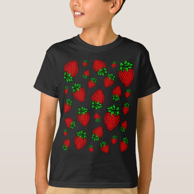 Camiseta Fresas (Anverso)