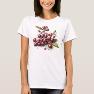 Camiseta Fresas botánicas