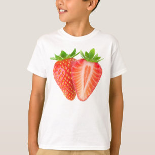 Camiseta Fresas cortadas